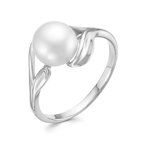 Кольцо из серебра с фианитами