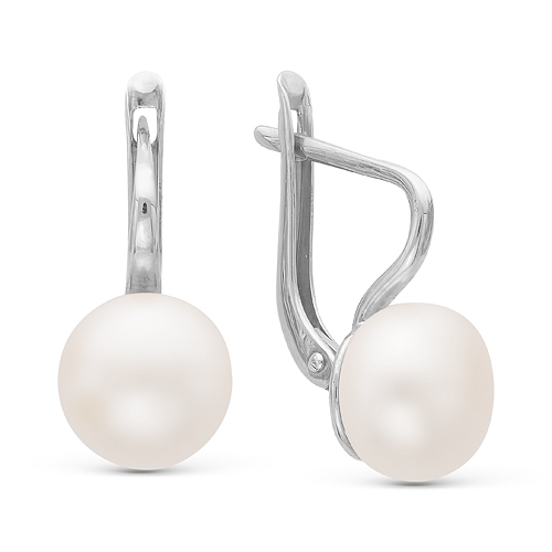 Кольцо из серебра с жемчугом