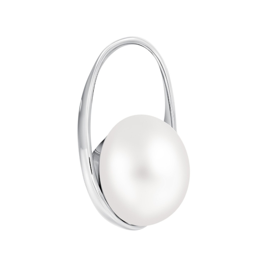 Подвеска из серебра с алмазной гранью