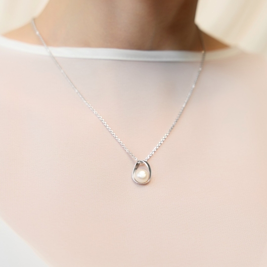 Подвеска из серебра с алмазной гранью