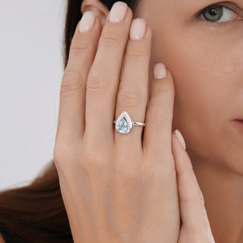 Кольцо из серебра