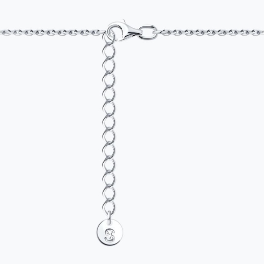 Колье из серебра "Лунница"