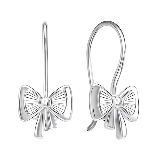 Серьги из серебра с позолотой, гранатами и фианитами