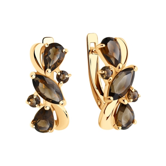 Серьга-кафф из серебра