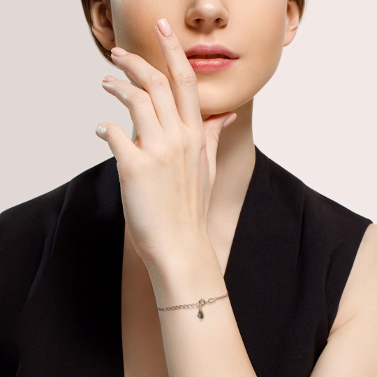 Серьги из серебра с перламутром