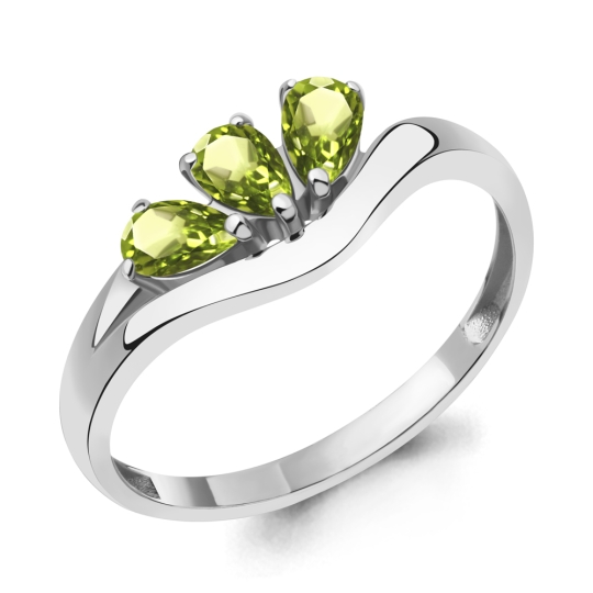 Кольцо из серебра с эмалью