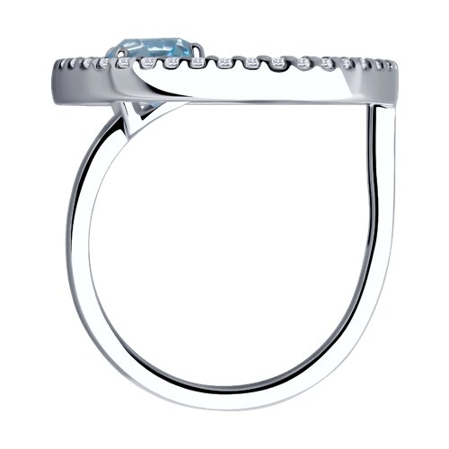 Кольцо-печатка из серебра с ониксом