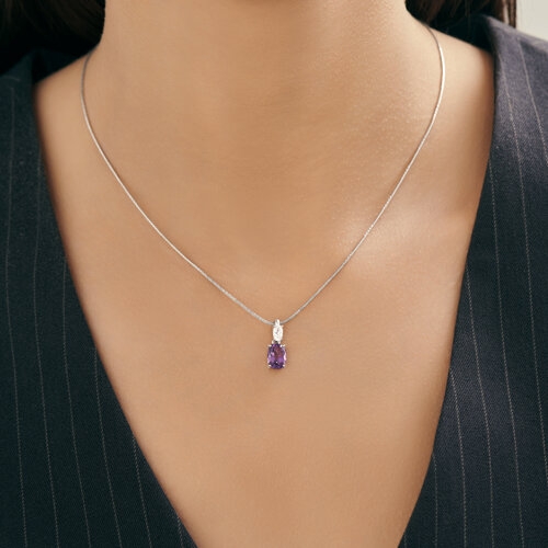 Подвеска из серебра "Мишка"