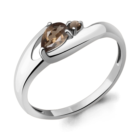 Обручальное кольцо из серебра