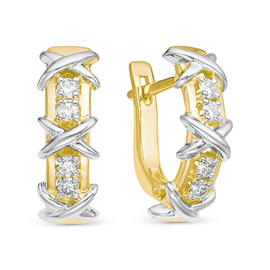 Серьги из золота 