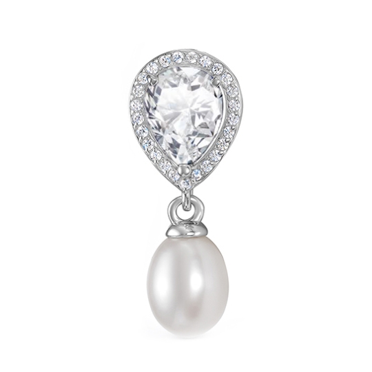 Подвеска из серебра с перламутром