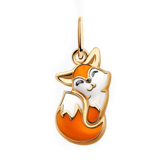 Подвеска из серебра с ювелирным кристаллом