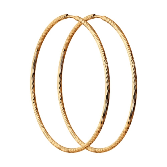 Серьги из серебра с эмалью и фианитами