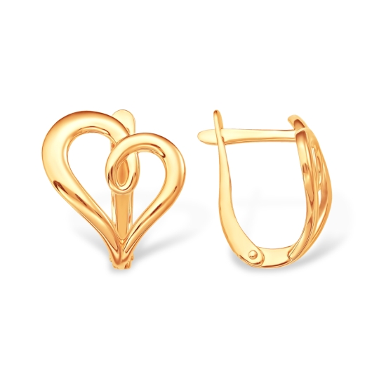 Серьги из серебра с бриллиантами