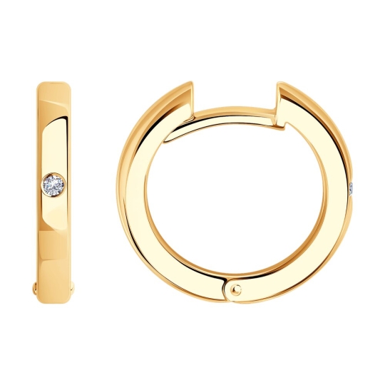 Серьги из серебра с ониксом