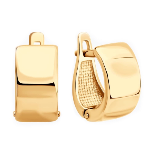 Серьга-кафф из серебра