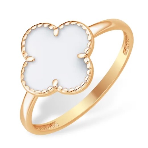 Кольцо из серебра с фианитами