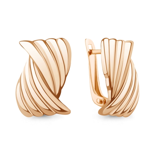 Серьга-кафф из серебра