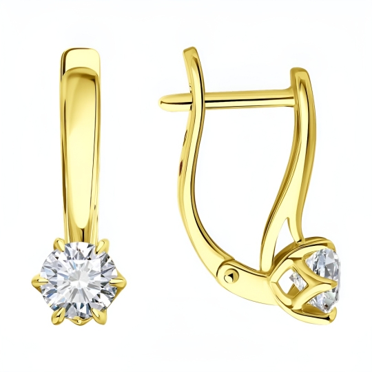 Серьги из золота