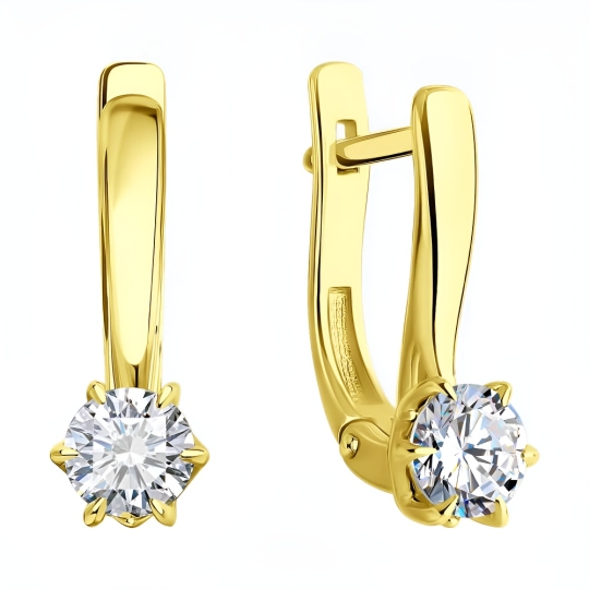 Серьги из золота