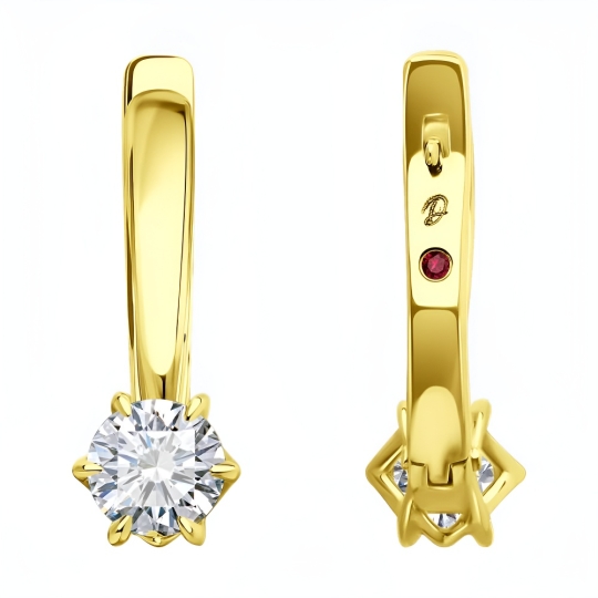 Серьги из золота