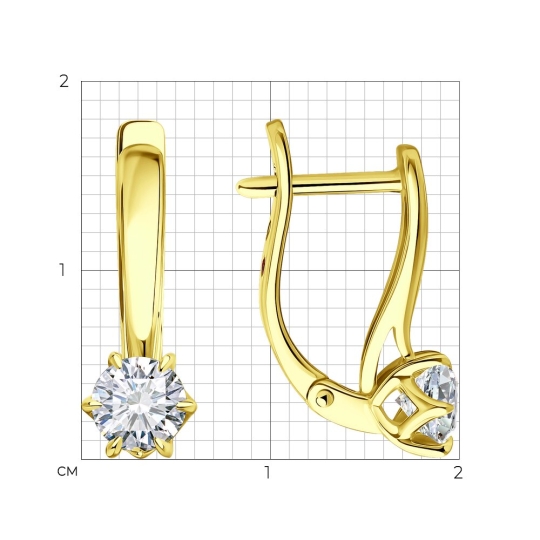 Серьги из золота