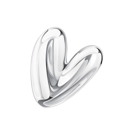 Подвеска-крест из серебра