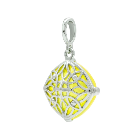 Подвеска из серебра с эмалью