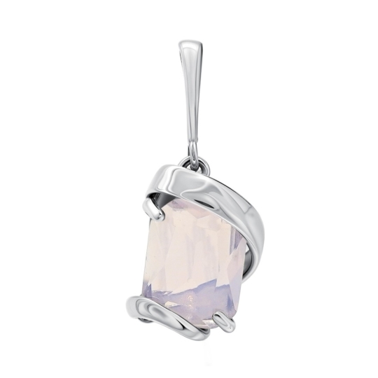 Подвеска из серебра с перламутром