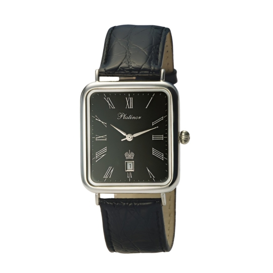 Серебряные мужские часы