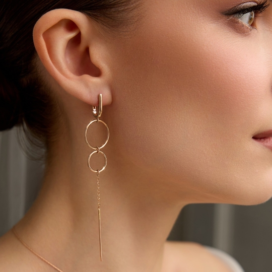 Серьги из золота