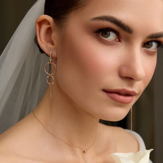 Серьги из золота