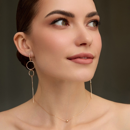 Серьги из золота