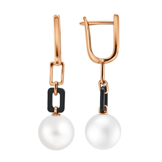 Серьги из золота с бриллиантами