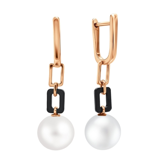 Серьги из золота с бриллиантами