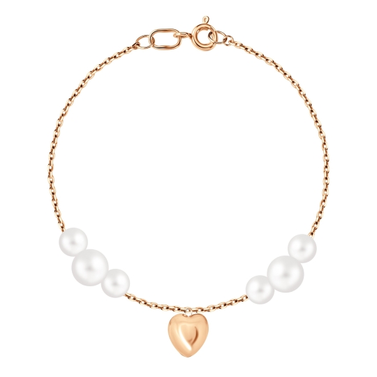 Браслет из золота плетения "Бисмарк"