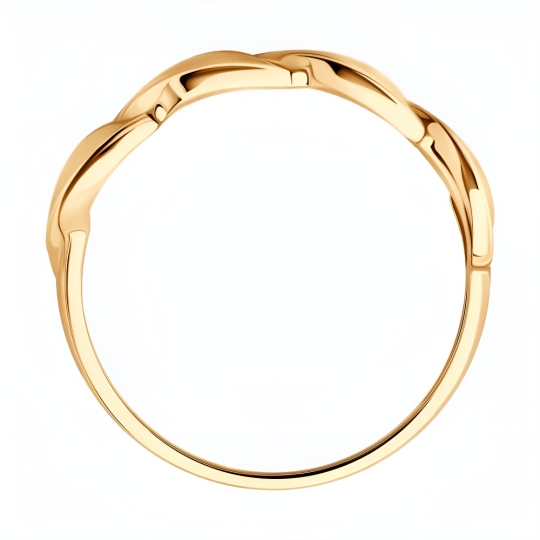 Серьги из золота с фианитами