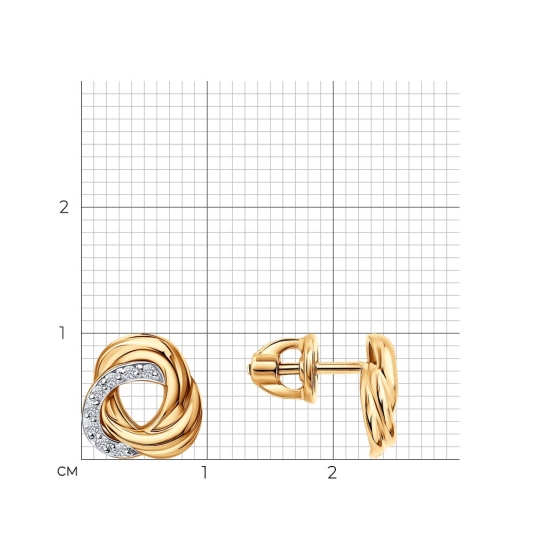 Серьги из золота
