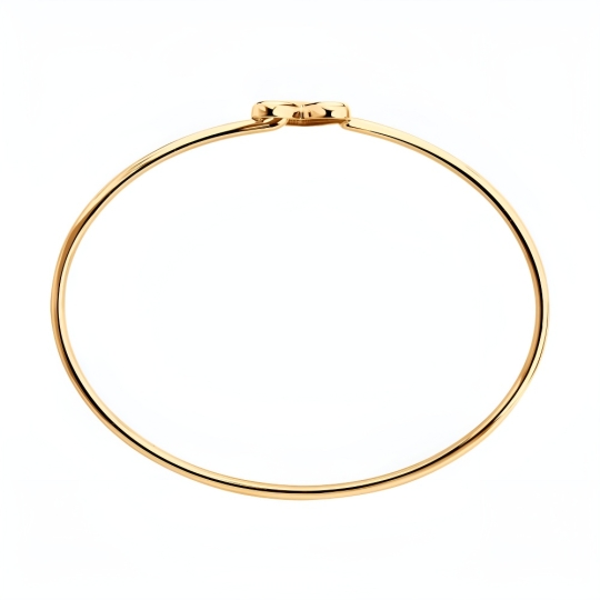 Браслет из золота с гранатами