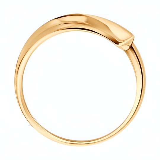 Серьги из золота с фианитами