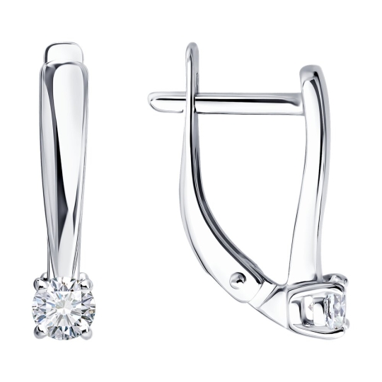 Серьги из серебра 