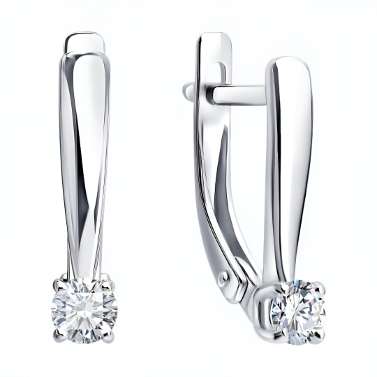 Серьги из серебра 