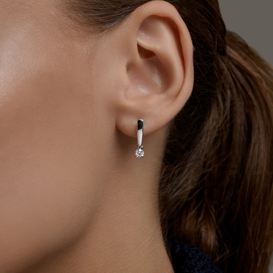 Серьги из серебра 