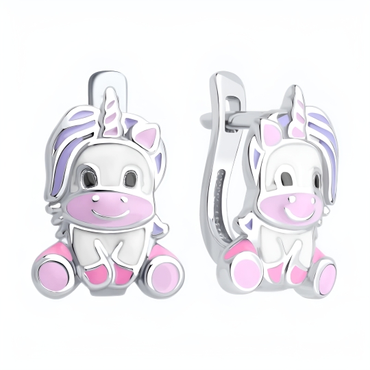 Серьги из серебра 