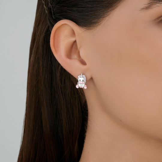 Серьги из серебра 