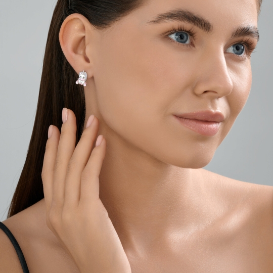 Серьги из серебра 