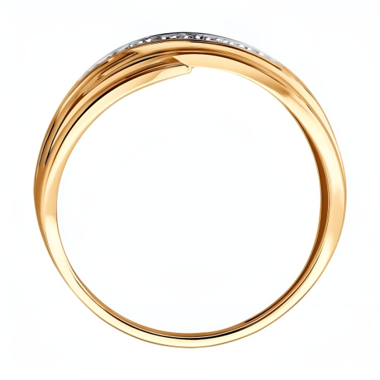 Кольцо из золота с бриллиантами