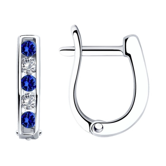 Серьги из серебра