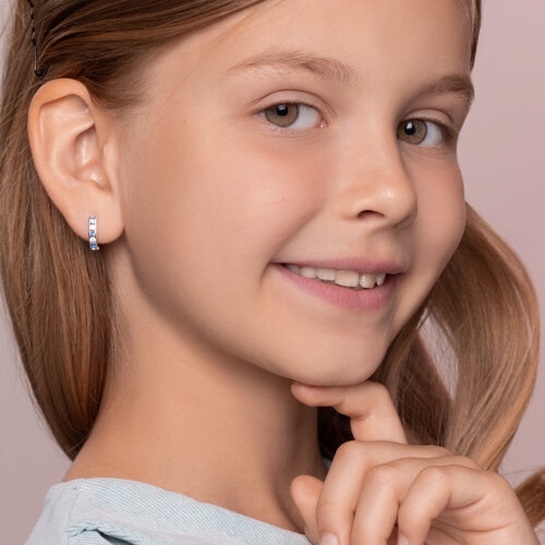 Серьги из серебра