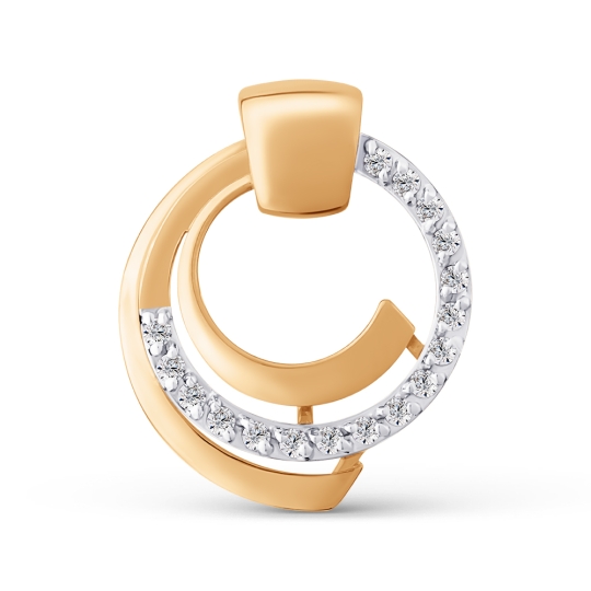 Подвеска из золота с образом "Георгий Победоносец"